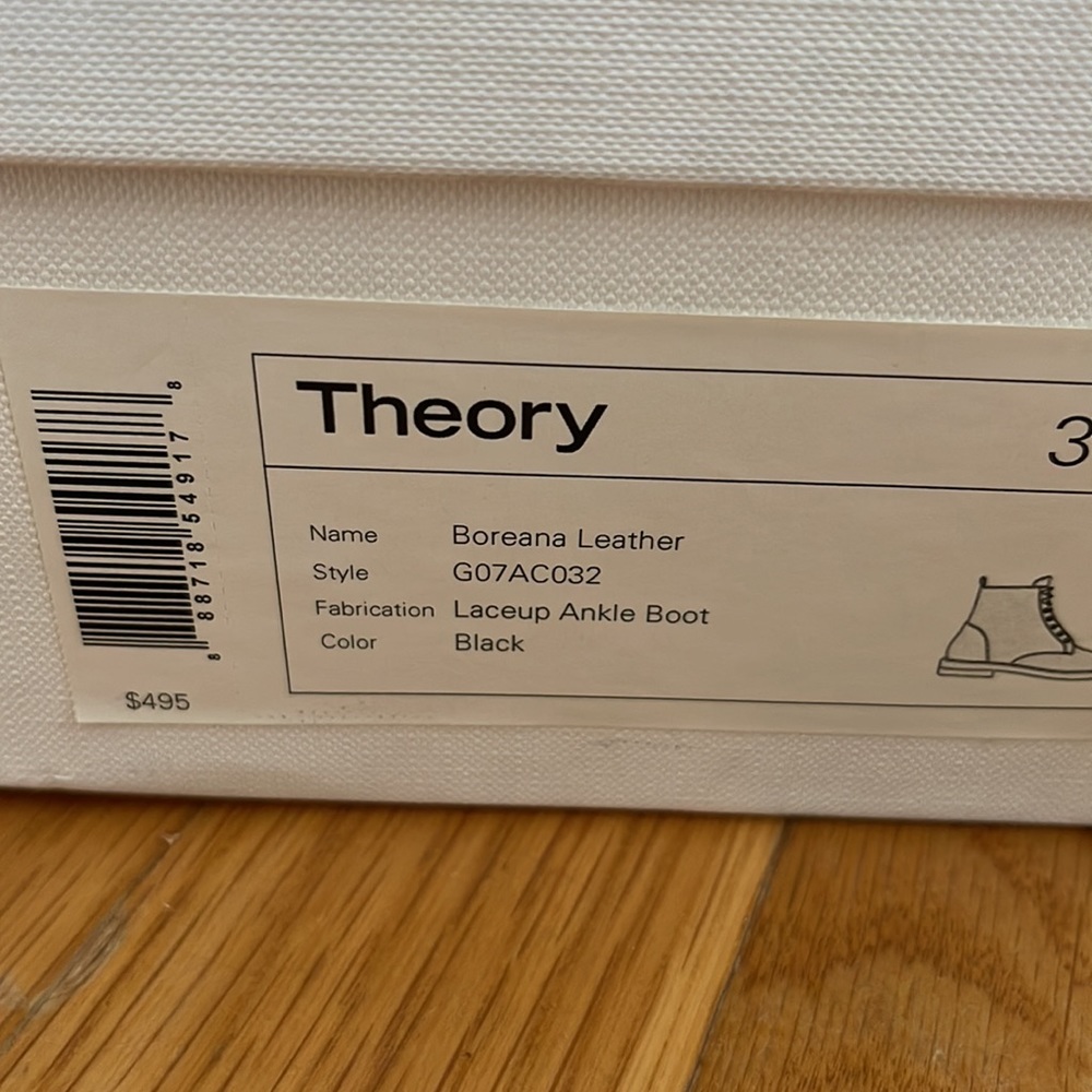 Theory Laceup Ankle Boot (Combat Boot) - Picture 2 of 8